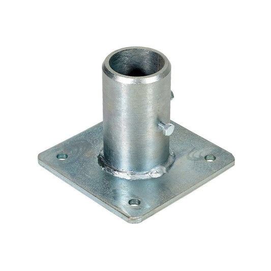 Galvanized Steel Single Socket Without Toe Board for Pipe Safety Railing