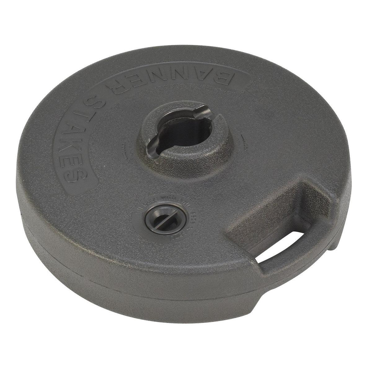 Plastic Web Barrier Base – Black