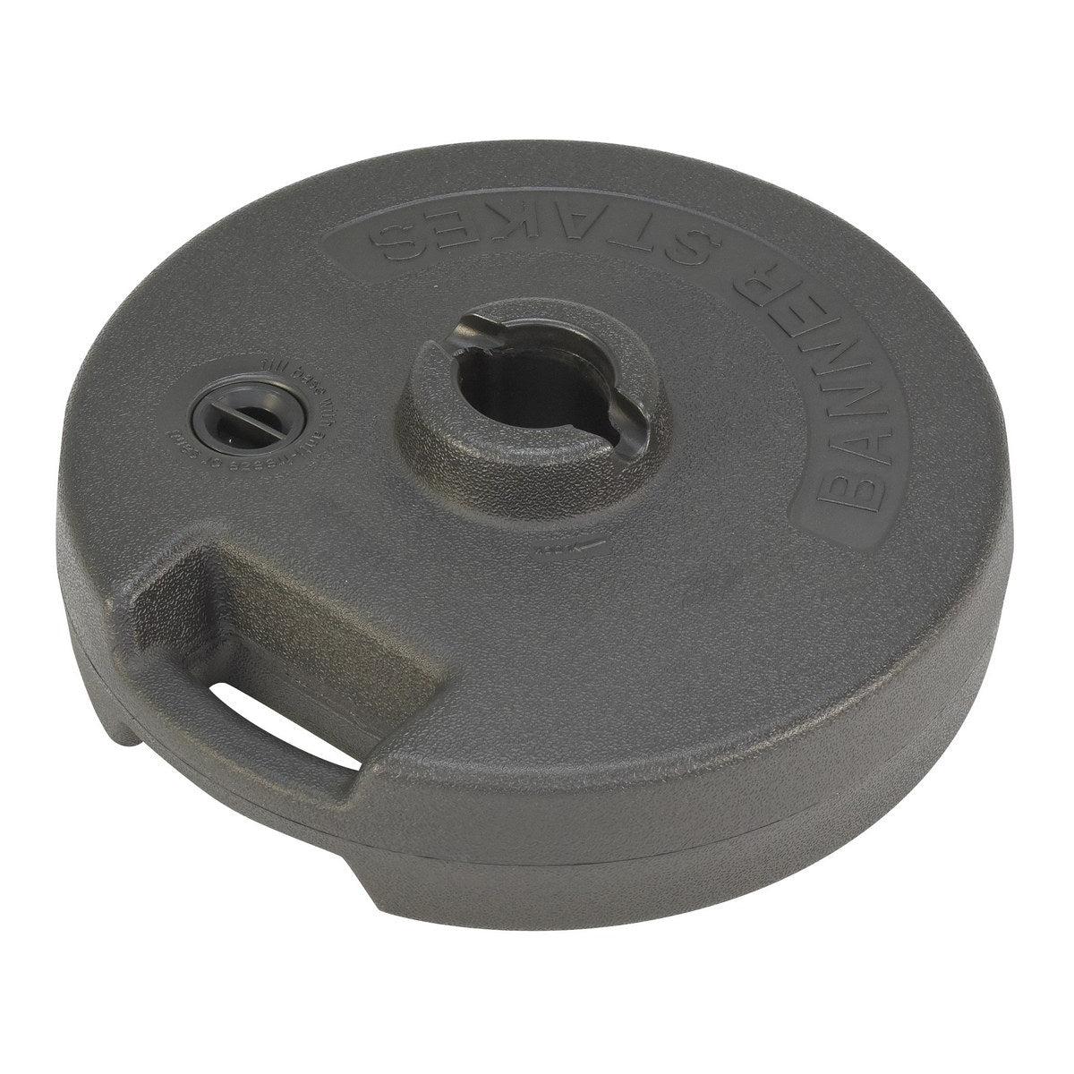 Plastic Web Barrier Base – Black