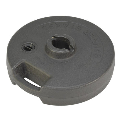 Plastic Web Barrier Base – Black