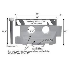 Water Filled Barricade System