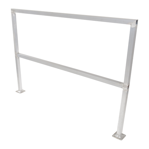 Aluminum Safety Handrail 62-1/2 In. x 4 In. x 42 In.
