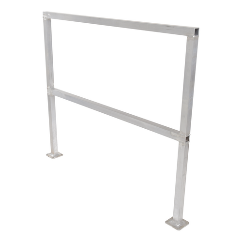 Aluminum Safety Handrail 50-1/2 In. x 4 In. x 42 In.