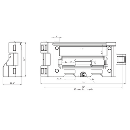 Hydrocade Water Filled Barricade System