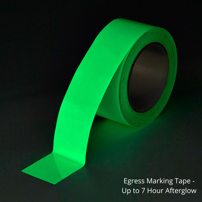 Egress Glow in the Dark Marking Tape - Up to 7 Hour Afterglow