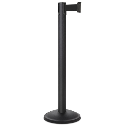 Beltrac Basic Crowd Control Stanchion Black