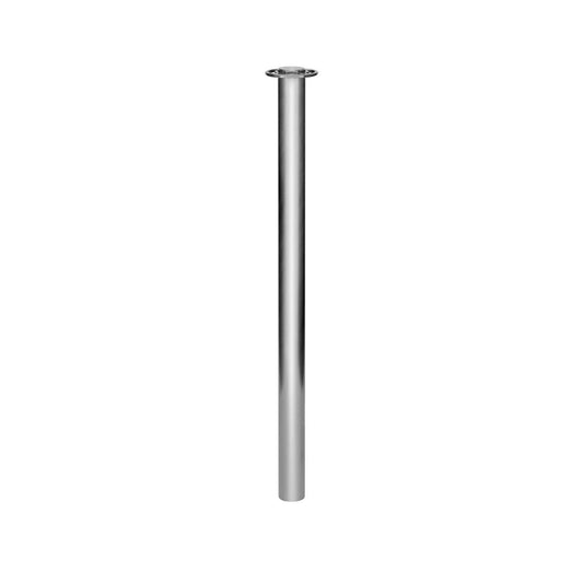Satin Stainless Steel Concourse Post - No Base