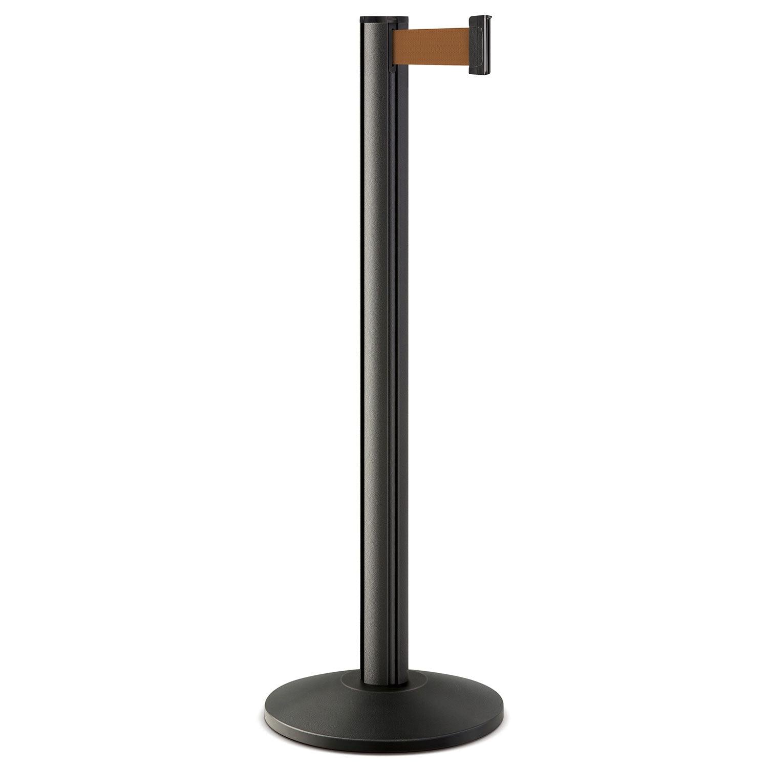 Wrinkle Black Beltrac 3000 Retractable Belt Stanchion