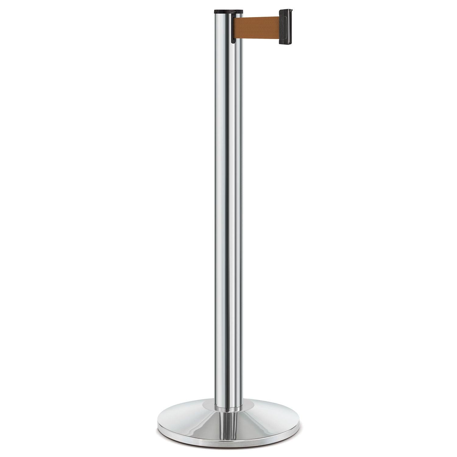 Chrome Beltrac 3000 Retractable Belt Stanchion