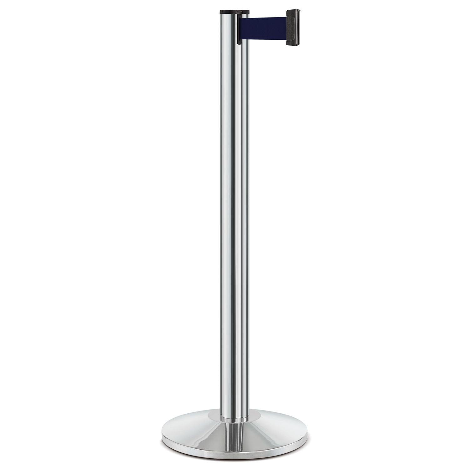 Chrome Beltrac 3000 Retractable Belt Stanchion
