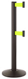 Statuary Bronze ADA Compliant Double-Belted Stanchion