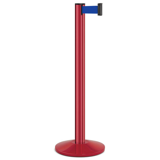 Torch Red Blue Beltrac 3000 13 Feet premium stanchion