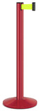 Torch Red Fluorescent Yellow Beltrac 3000 13 Feet premium stanchion