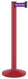 Torch Red Your Design Beltrac 3000 13 Feet premium stanchion