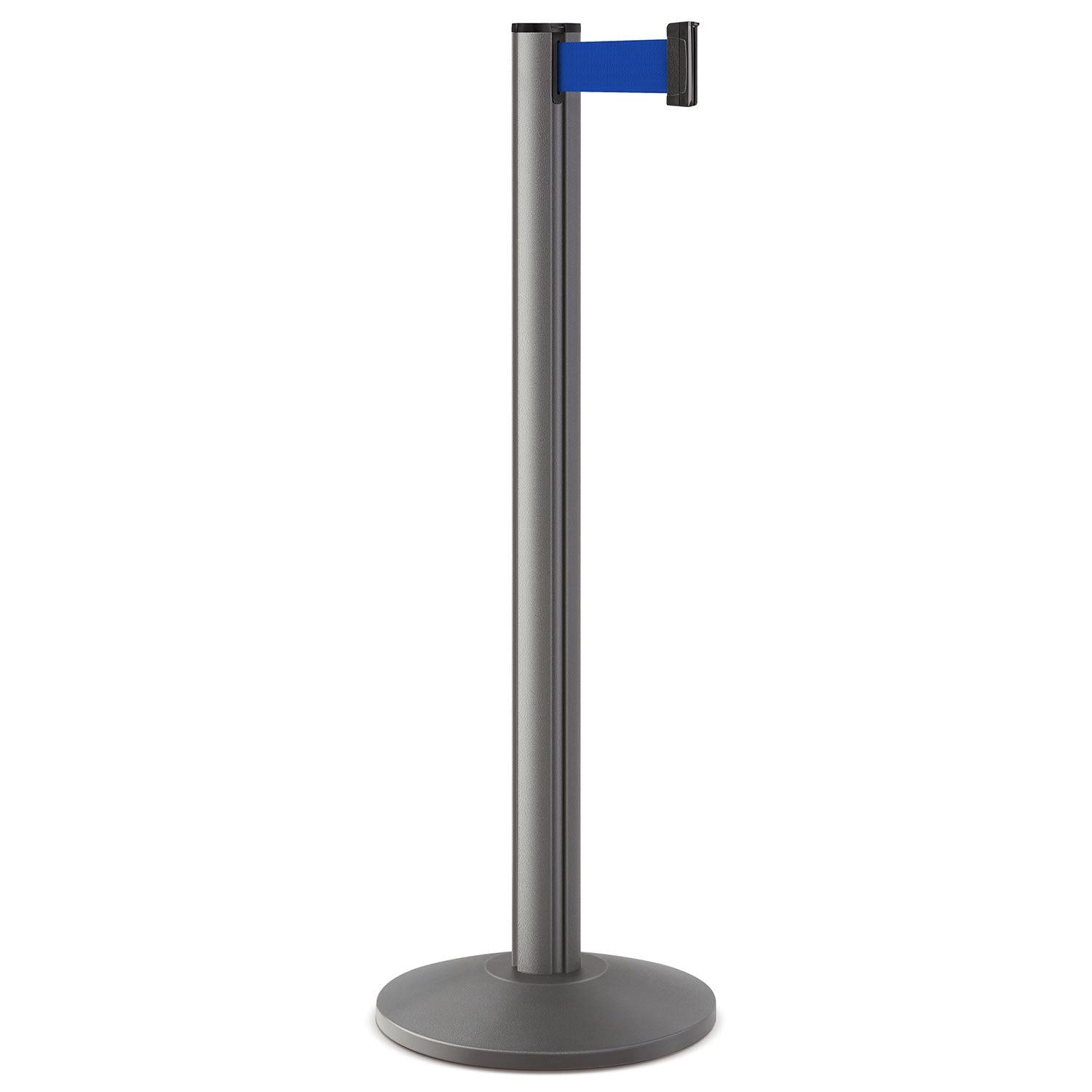 Wrinkle Charcoal Blue Beltrac 3000 7 Feet premium stanchion