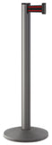 Wrinkle Charcoal Black/Red Beltrac 3000 7 Feet premium stanchion