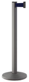 Wrinkle Charcoal Navy Blue Beltrac 3000 7 Feet premium stanchion