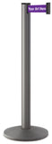 Wrinkle Charcoal Your Design Beltrac 3000 7 Feet premium stanchion