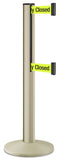 Pacific Sand ADA Compliant Double-Belted Stanchion