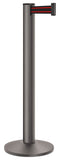 Wrinkle Charcoal Black/Red Beltrac 3000 13 Feet premium stanchion