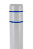 8" Bollard Covers with Reflective Tape