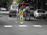 In-Street Pedestrian or Yield Crosswalk Sign