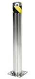 Stainless Steel Surface Mount Safety Bollard 4.5" OD