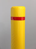 7"x40" Soft Padded Bollard Covers with Reflective Tape