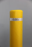 7"x40" Soft Padded Bollard Covers with Reflective Tape