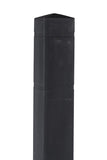 6" Square Bollard Covers with Reflective Tape