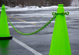 28" Traffic Cones & Chain Kit