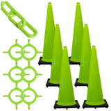 36" Traffic Cones & Chain Kit