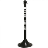 Light Duty Safety Label Stanchion 2"