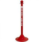 Light Duty Safety Label Stanchion 2"