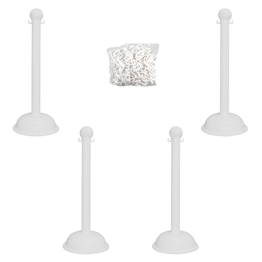 Heavy Duty Stanchions & Chain Kit