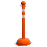 Heavy Duty Reflective Stripe Stanchion 3"