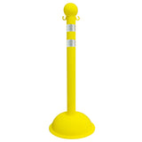 Heavy Duty Reflective Stripe Stanchion 3"