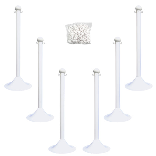 Light Duty Stanchions & Chain Kit