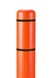 XL BollardFlex with 8' Sign Post for Asphalt Installation