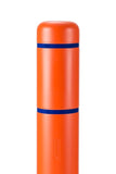 XL BollardFlex with 8' Sign Post for Concrete Installation