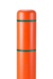 XL BollardFlex with 8' Sign Post for Asphalt Installation