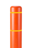 XL BollardFlex with 8' Sign Post for Asphalt Installation