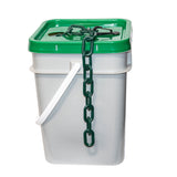 2" Heavy Duty Plastic Chain in a pail