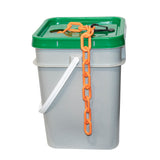 2" Heavy Duty Plastic Chain in a pail