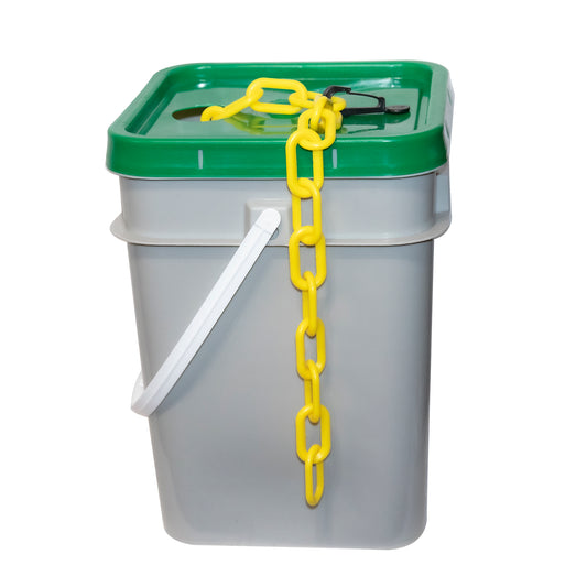 1" Plastic Chain (#4) in a pail