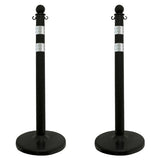 Medium Duty Reflective Stripe Stanchion 2.5"