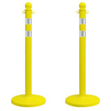 Medium Duty Reflective Stripe Stanchion 2.5"