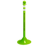 Light Duty Safety Label Stanchion 2"