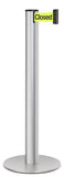 Satin Aluminum Beltrac 3000 Retractable Belt Stanchion