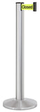 Satin Aluminum Beltrac 3000 Retractable Belt Stanchion